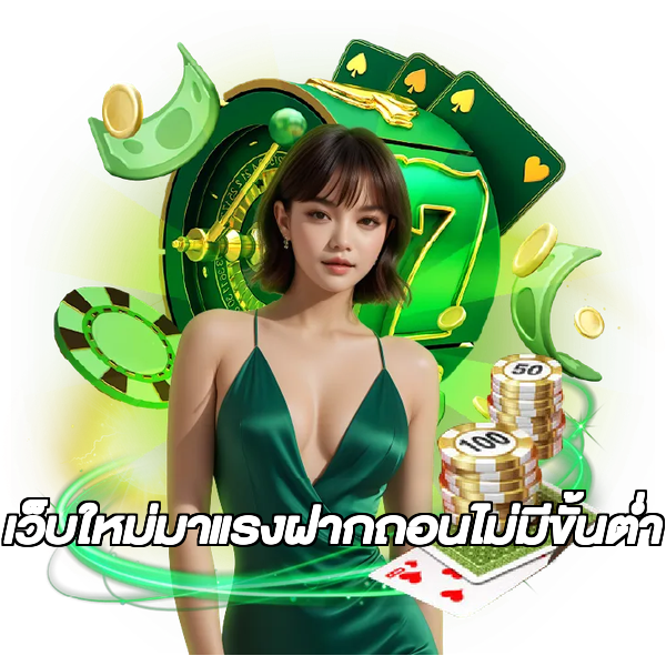 เว็บใหม่มาแรงฝากถอนไม่มีขั้นต่ํา